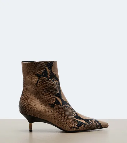 Botines Bella de piel grabada - Khaite - Modalova