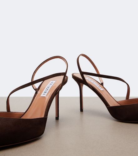 Dynasty suede slingback pumps - Aquazzura - Modalova