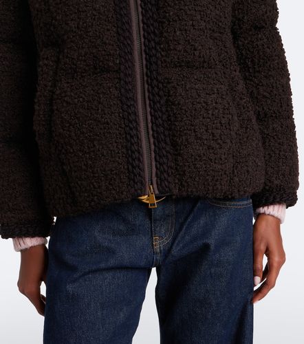 Cristallin wool-blend teddy down jacket - Moncler - Modalova