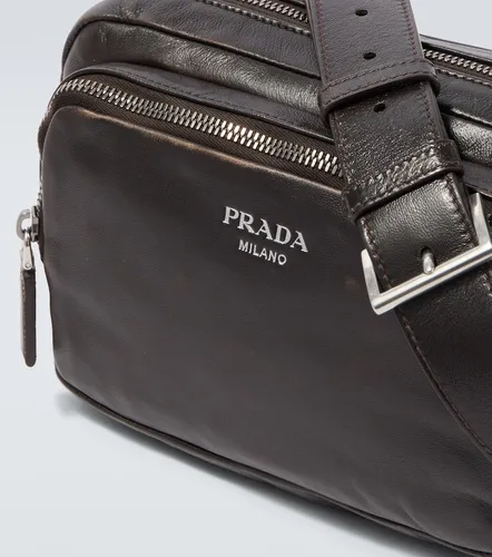 Borsa a tracolla in pelle distressed - Prada - Modalova