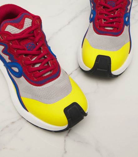 Pogo colorbocked mesh-trimmed sneakers - Loewe - Modalova