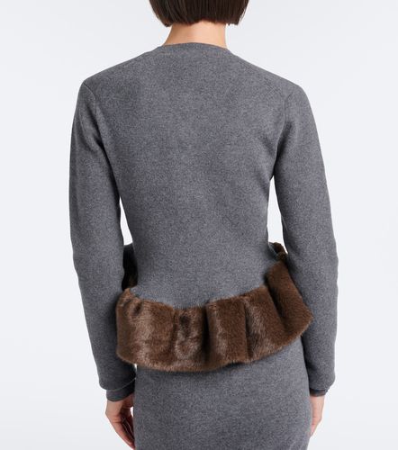 Schößchenpullover aus einem Wollgemisch - Stella McCartney - Modalova