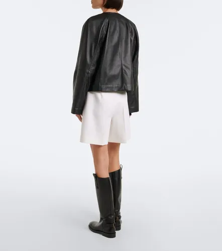 Pleated wool-blend Bermuda shorts - Max Mara - Modalova