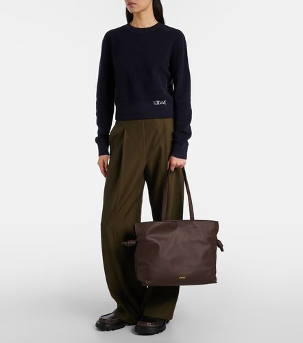 Flamenco Large leather tote bag - Loewe - Modalova