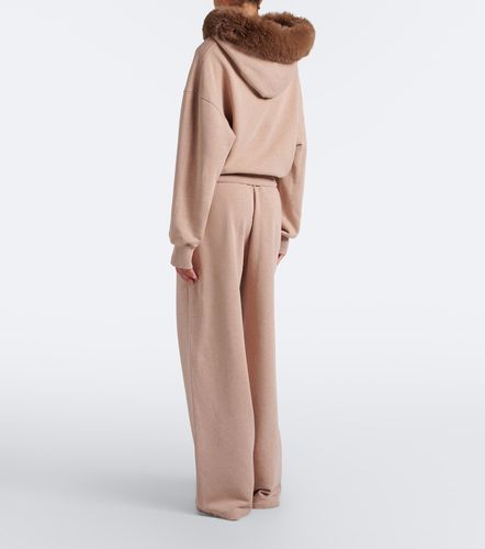 Pantaloni in jersey di cotone a gamba larga - Stella McCartney - Modalova