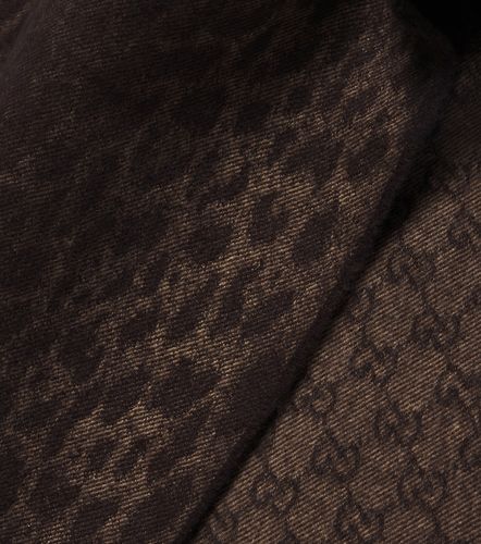 Bufanda de jacquard GG de lana - Gucci - Modalova