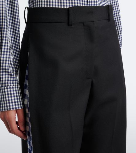Loewe Wool wide-leg pants - Loewe - Modalova