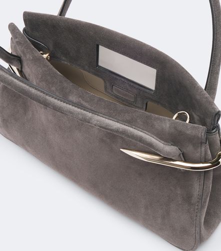 Pinch Medium suede top-handle bag - Givenchy - Modalova