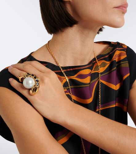 Verzierter Ring Fish aus Emaille - Pucci - Modalova