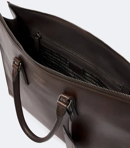 Prada Leather briefcase - Prada - Modalova