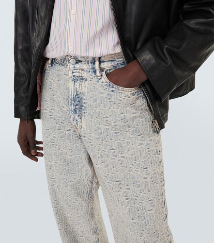 Jeans 1981M a gamba larga con monogramma - Acne Studios - Modalova