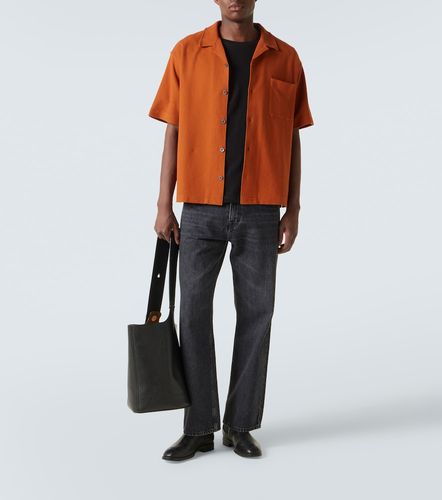 Camisa bowling de piqué de algodón - Frame - Modalova