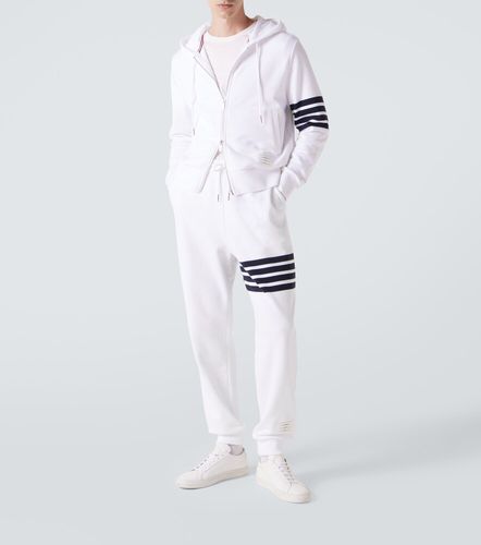 Bar cotton jersey sweatpants - Thom Browne - Modalova