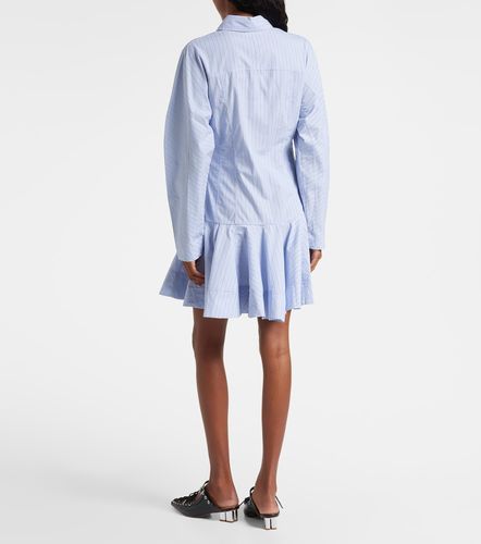 Ganni Hemdblusenkleid aus Baumwolle - Ganni - Modalova