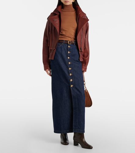 Falda larga de denim - 7 For All Mankind - Modalova