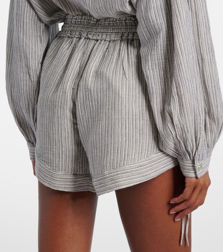 Shorts Thaliany in cotone a righe - Marant Etoile - Modalova