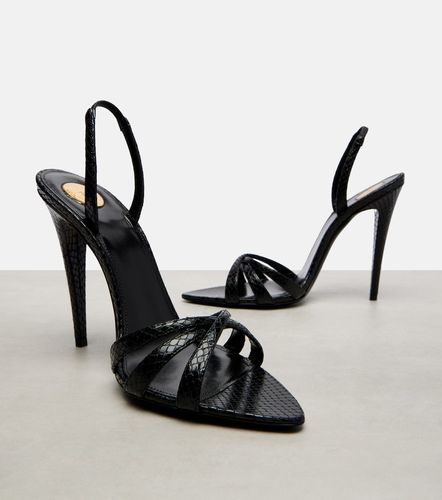 Sandalias Kate de piel grabada - Saint Laurent - Modalova