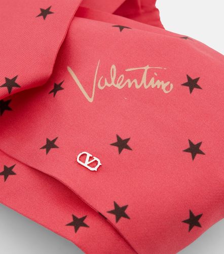 Printed silk twill headband - Valentino Garavani - Modalova