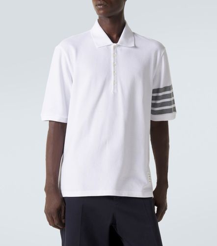 Thom Browne Polo 4-Bar in cotone - Thom Browne - Modalova