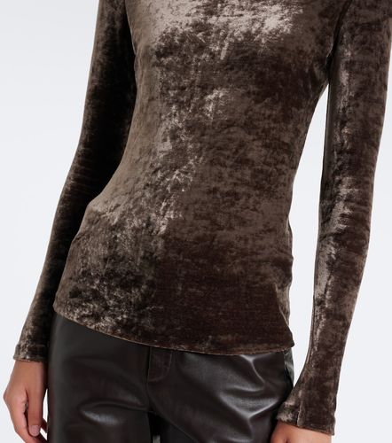 Top Ilene de terciopelo - Ralph Lauren Collection - Modalova