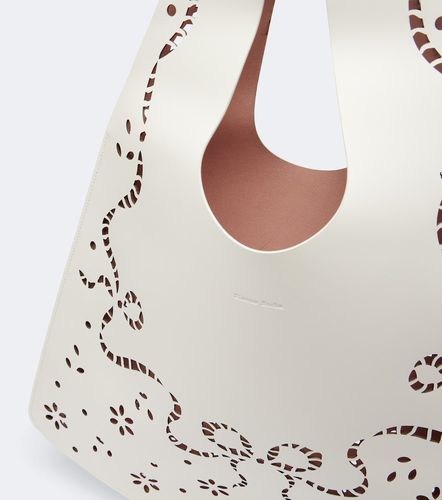 Laser-cut leather shopper - Simone Rocha - Modalova
