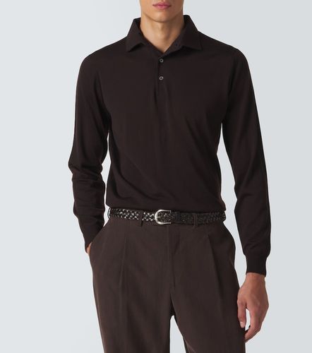 Pullover polo in lana vergine - Lardini - Modalova