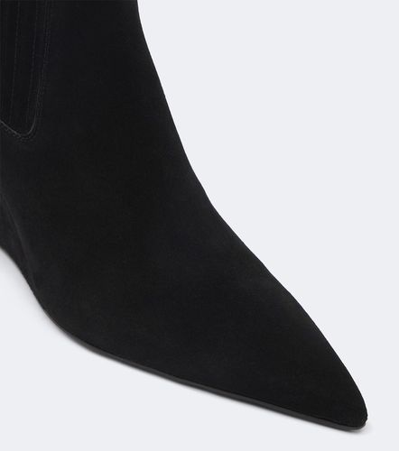 Stivali Cantilever in suede con zeppa - Rick Owens - Modalova