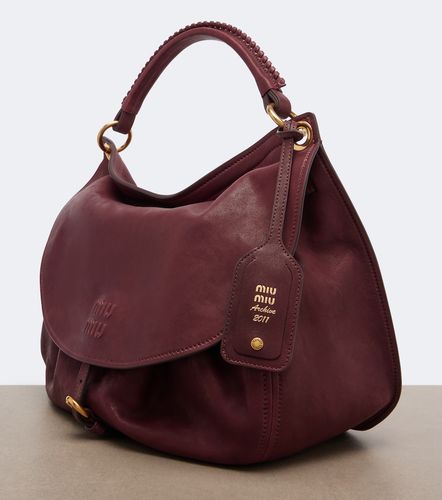 Rendezâvous leather shoulder bag - Miu Miu - Modalova
