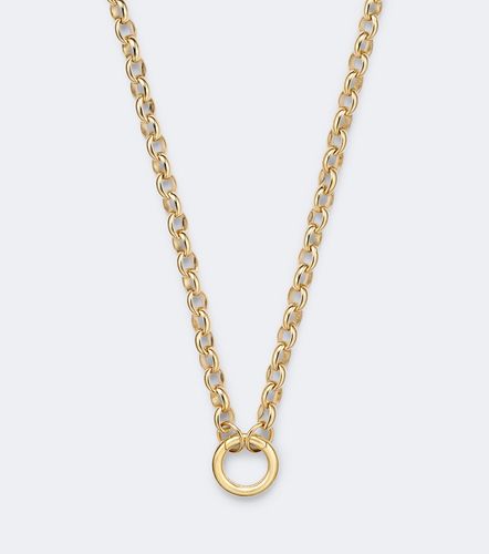 Collar de cadena Belcher de oro de 18 ct - FoundRae - Modalova