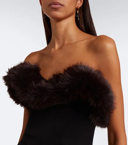 Strapless bustier minidress - David Koma - Modalova