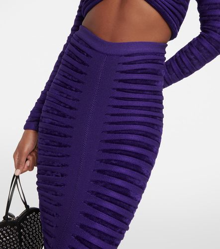 Alaïa Gonna midi con ruches - Alaia - Modalova