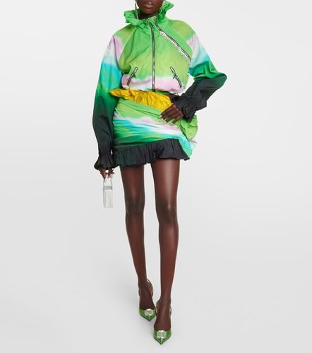 Area Ombre ruffled miniskirt - Area - Modalova