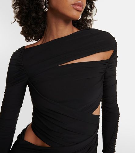 The Attico Asymmetrical draped top - The Attico - Modalova