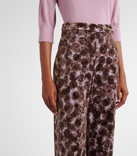 Pantera cotton-blend straight pants - Dries Van Noten - Modalova