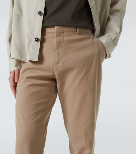 Zegna Cotton-blend slim pants - Zegna - Modalova
