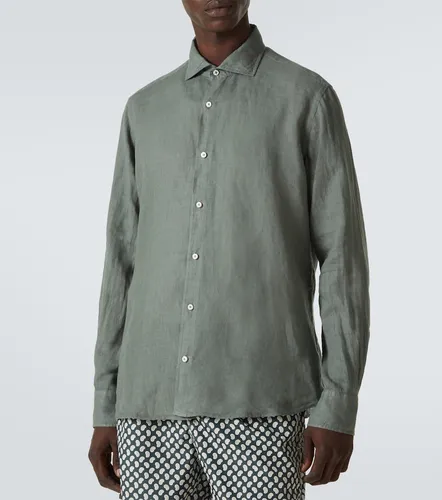 Fedeli Nick linen shirt - Fedeli - Modalova