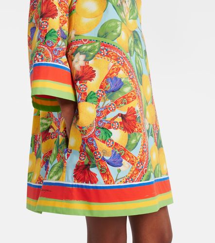 Camicia oversize con stampa - Dolce&Gabbana - Modalova