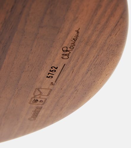 Meribel walnut stool by Charlotte Perriand - Cassina - Modalova