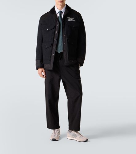 X Filson embroidered quilted wool field jacket - Junya Watanabe - Modalova