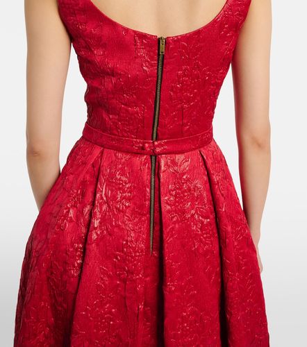Vestido midi Asher de jacquard floral - Safiyaa - Modalova