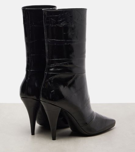 Stivaletti Sliced Square 95 in pelle - Givenchy - Modalova