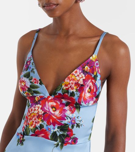 Dolce&Gabbana Midikleid aus Satin - Dolce&Gabbana - Modalova