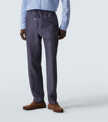 Etro Pantaloni slim in lino - Etro - Modalova
