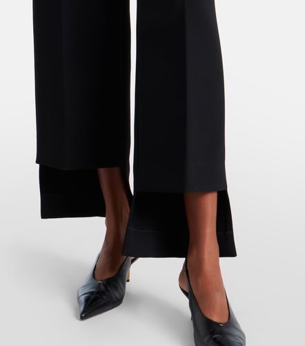 Rae high-rise crepe flared pants - Khaite - Modalova