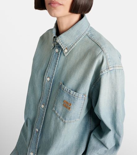 Miu Miu Hemd aus Chambray - Miu Miu - Modalova