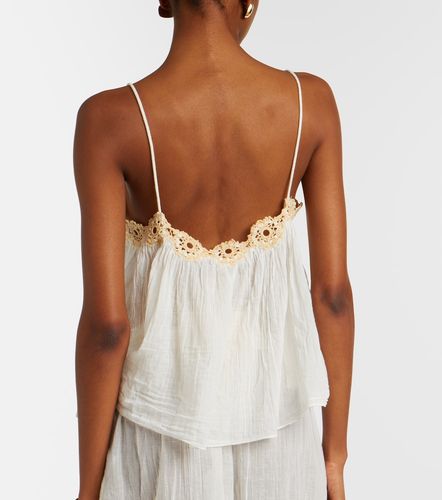 Top Alessia in cotone con crochet - Ulla Johnson - Modalova
