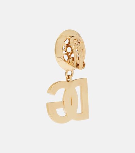 DG embellished clip-on earrings - Dolce&Gabbana - Modalova