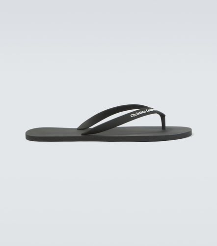 Logo thong sandals - Christian Louboutin - Modalova