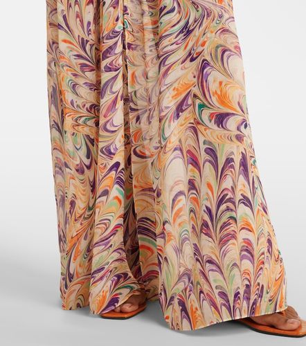 Chloe printed georgette kaftan - Alexandra Miro - Modalova
