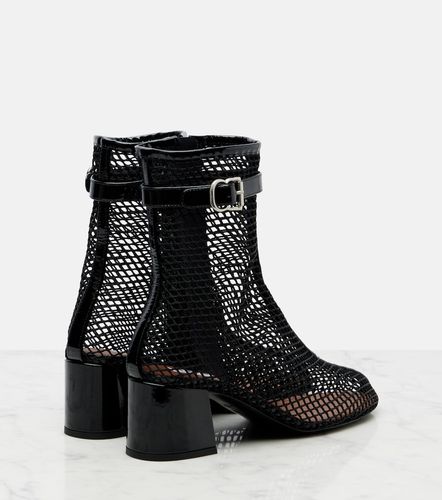Alaïa Stivaletti in mesh con pelle - Alaia - Modalova